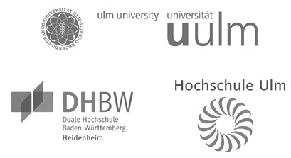 Logos Universität Ulm, DHBW Heidenheim, Hochschule Ulm, Andreas Buchenscheit